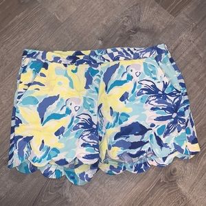 Lilly Pulitzer Ylang Ylang Love Buttercup Shorts